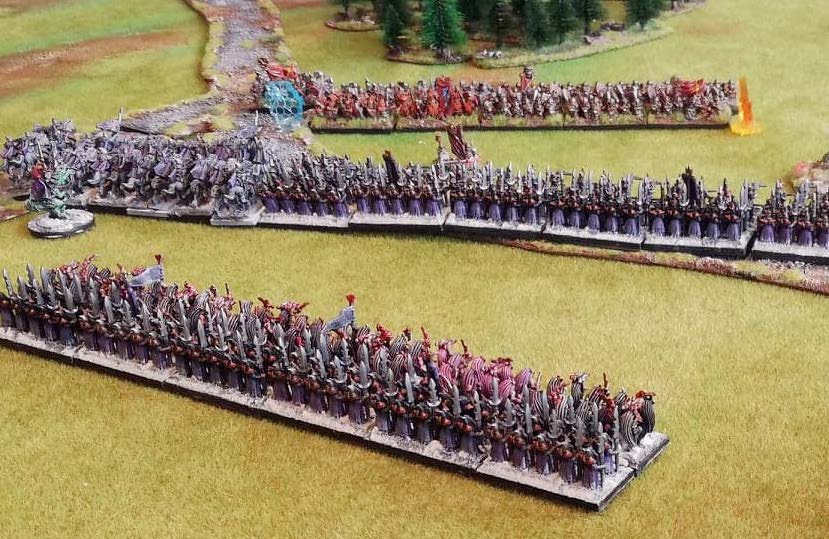 dark elf battle