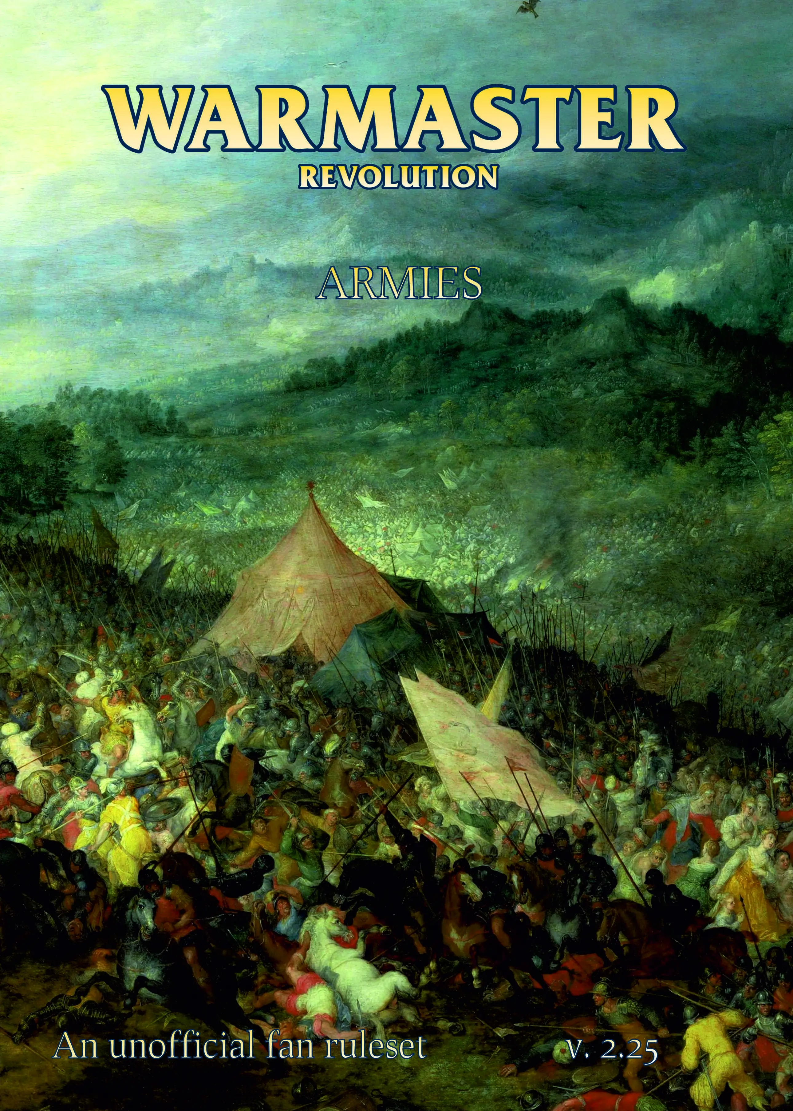 Warmaster Revolution Armies