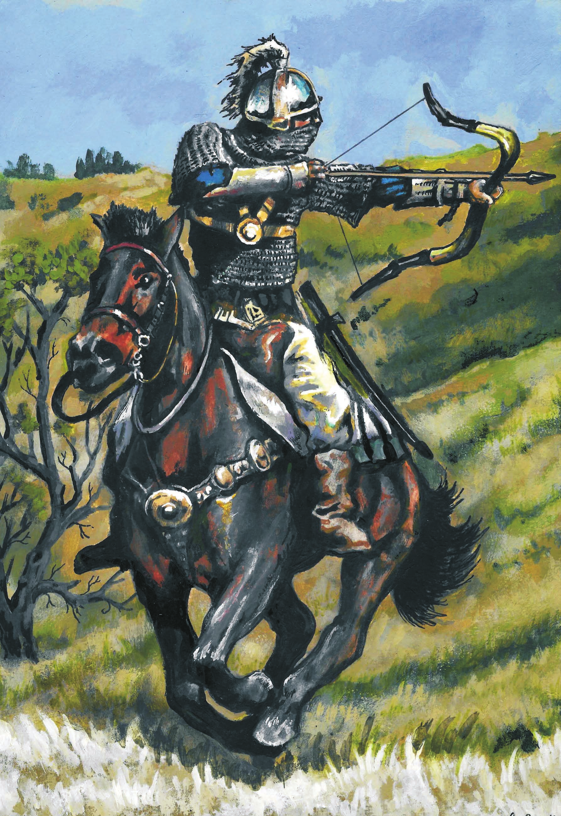 mounted archer