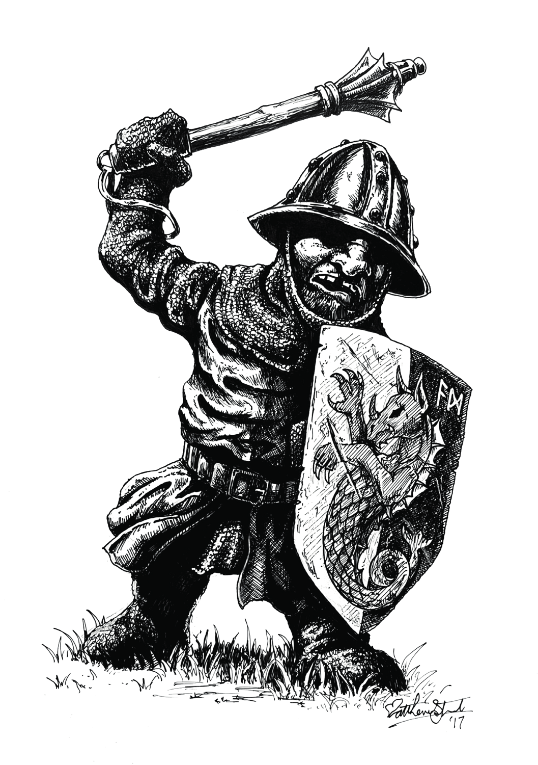 soldier mace