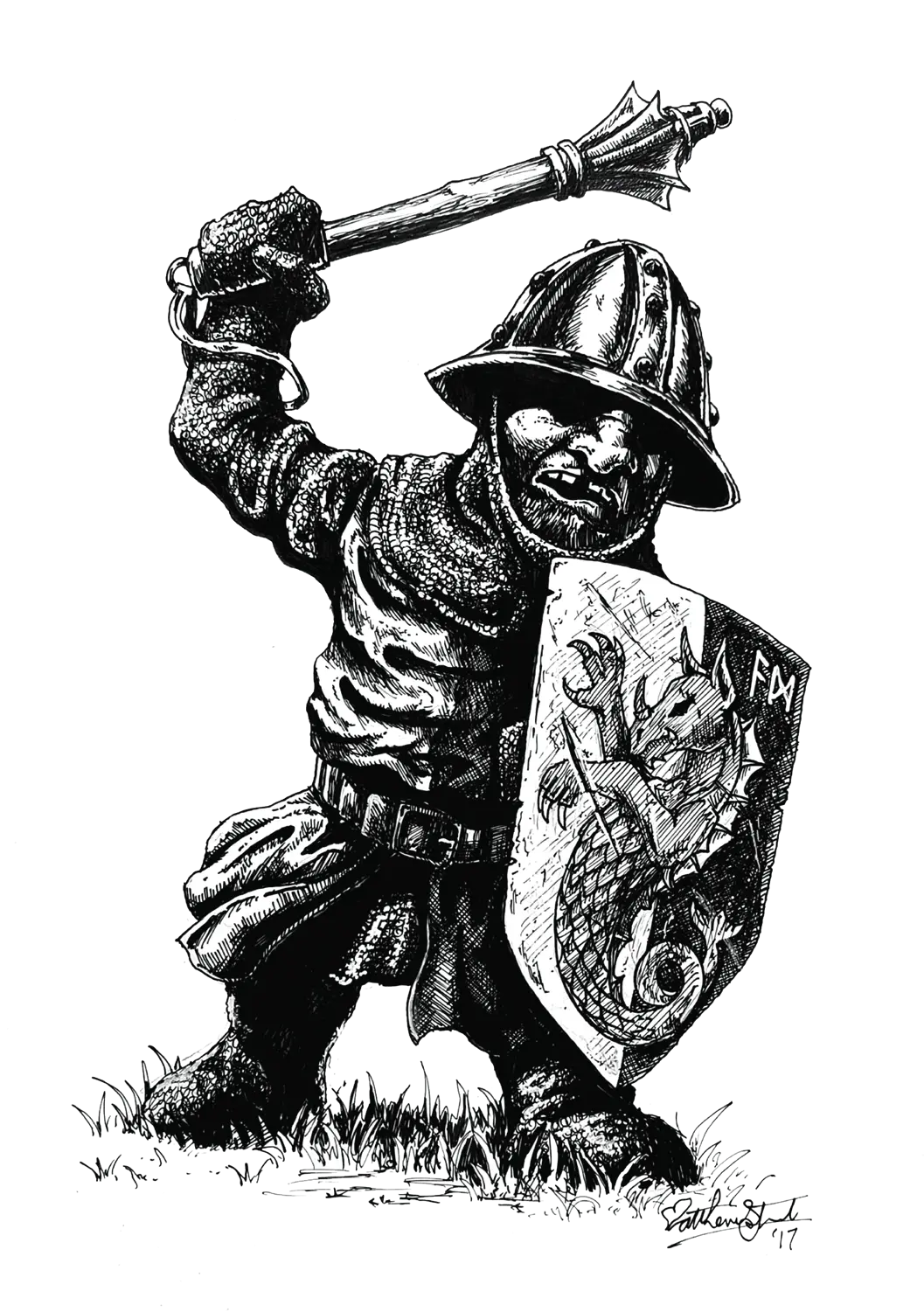 soldier mace